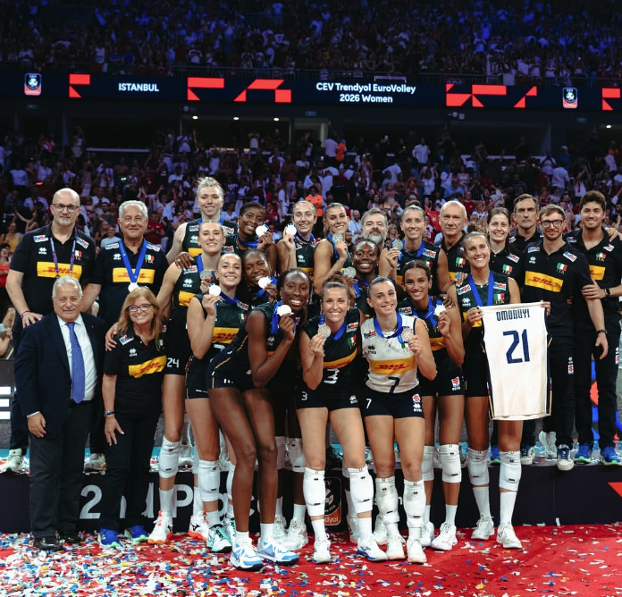 Danesi e compagne d'argento agli Europei di pallavolo